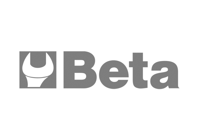 Il logo di Beta Utensili, industria italiana che progetta, produce e commercializza utensili e attrezzature da lavoro per l'utilizzo professionale
