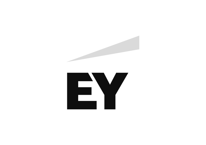 Logo EY, precedentemente Ernst & Young, un network mondiale di servizi professionali di consulenza direzionale, revisione contabile, fiscalità, transaction e formazione.