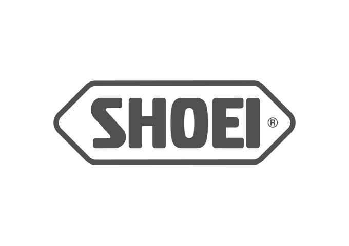 Il logo di Shoei, azienda giapponese produttrice di caschi per corse e motociclismo
