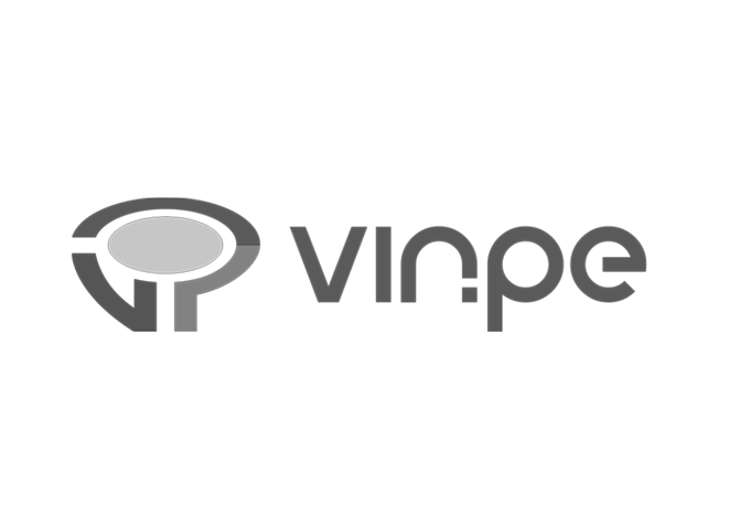 Il logo Vinpe, realtà imprenditoriale italiana, leader nel settore della distribuzione di carburanti per autotrazione.